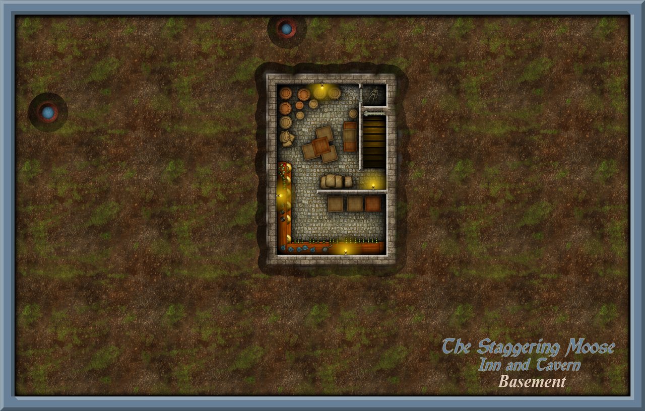 Nibirum Map: the staggering moose - basement by Shessar